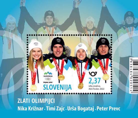 Šport - zlati slovenski olimpijci 
