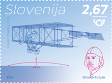 Slovenski letalski pionirji - Edvard Rusjan