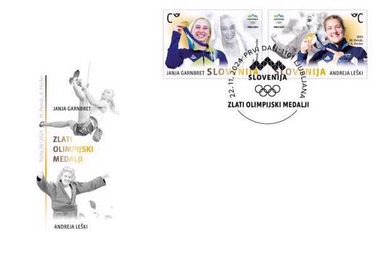 Šport, zlate slovenske olimpijske medalje: Janja Garnbret, Andreja Leški