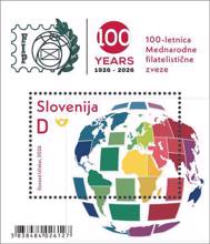 100-letnica Mednarodne filatelistične zveze